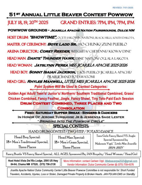 51st Annual  Little Beaver Contest Pow Wow 2025